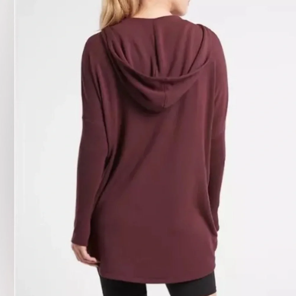 Athleta Purana Wrap Sweatshirt Hoodie | Size XS (Oversized) Pit to Pit, 28”)